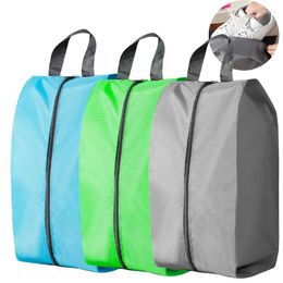 Storage Bags 1/5PCS Nylon Zippered Bag For Dust Prevention Waterproof Portable Shoe Cover Perfect Home