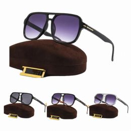 Celebrity Driving Sunglass Fashion sunglasses Perfume Designer Eeyeglass Large Frame Black Frame James Bond Brand q46R#