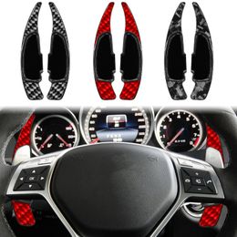 Car Steering Wheel Paddle Shift Extension Shifters Sticker Styling for BENZ AMG A/C/E/SL/S/G/GLA/GL63