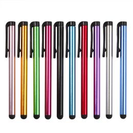 50Pcs Universal Touch Screen Stylus Pen For iPad iPhone 12 13 Capactive Touch Pen Pencil With Pen Clip For Smart Phone Tablet