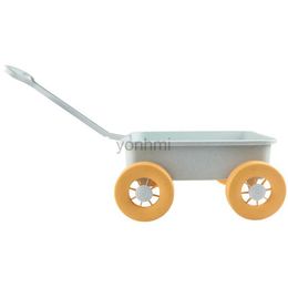 Sand Play Water Fun Pull Car Toy Construction Building Sliding Trolley Childrens Toys Summer Sand Digging Cars Beach Plaything 240402