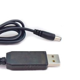 USB Power Boost Line Dc 5V zu Dc 9V / 12V Step-Up-Modul USB-Konverter-Adapterkabel 2,1 x 5,5 mm Stecker