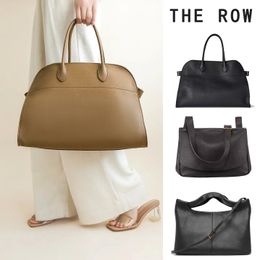 The row margaux 17 Beach shopper Designer bag for Womens mens Luxury handbag Messenger margaux15 Clutch Bags Cross Body large Totes real Leather travel Shoulder gift