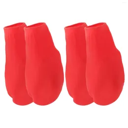 Dog Apparel 4 Pcs Pet Shoe Covers Waterproof Shoes Balloons Non-slip Rubber For Rain Boots