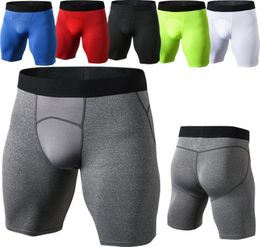 New Running Shorts Men Fitness Tight Sport Short Trousers Quick Dry Leggings Sports Clothing Compression fit Men's Shorts5149913