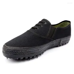 Walking Shoes Canvas Wear-resistant Old Men's Anti-skid Elderly Pedal Cloth Outdoor Firm For Men Outdoors Working