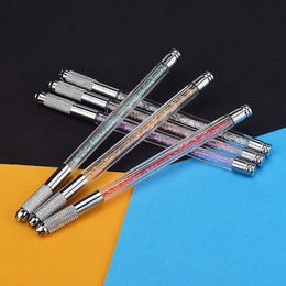 Embroidery Handmade Pen Single Head Crystal Pen New Hand-made Fog Pen Eyebrow and Lip Multi-use Fog Embroidery Pen