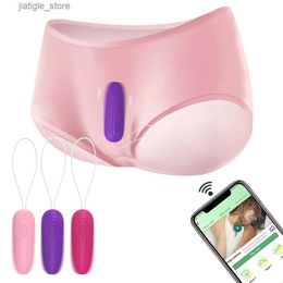 Other Health Beauty Items Mini Bluetooth application bullet vibrator female click stimulator wireless remote control Pantie vibration love female adult Y240402