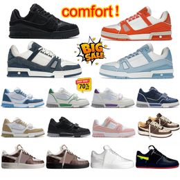 2024 New Lace Up fashion Casual Shoes Outdoor men's and women casual board shoes red black Wear-resistant sports shoes box size 36-45