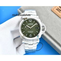 Armbanduhren Luxury Mens Uhren Designer Uhr für mechanische automatische Bewegung Saphirspiegel Größe 44 mm 13mm Stahl Watchband 9xfo