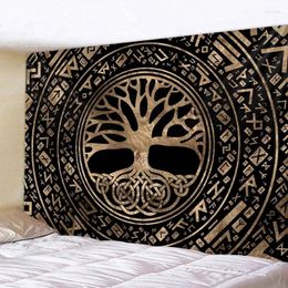 Tapestries Mysterious Symbol Home Decoration Tapestry Mandala Scene Wall Bohemian Decorative Bed Sheet Sofa Blanket