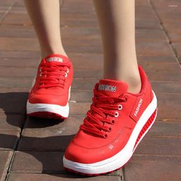 Walking Shoes 1 Pair No Odour Sports Wear-resistant Women Wedge Heel Thickening Running Protect