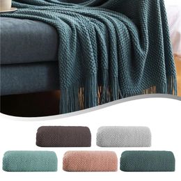 Tapestries Sofa Blanket Throw Pineapple Plaid Tassel Knitted Office Nap Wall Hanging Tapestry Rug 127 172CM