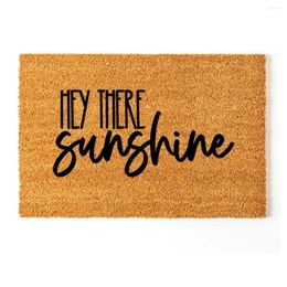 Carpets Heythere Sunshine Summer Mat Fun Doorstep Beach Fleece Blanket Throws For Couch