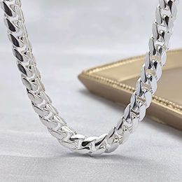Wholesale Mens Jewellery 6.6Mm Curb Cuban Link For Sterling Sier Men Chain Necklace