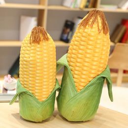 50/60cm Simulation Corn Plush Pillow Cute Stuffed Plant Doll Soft Sofa Pillow Cushion Home Decoration Creative Birthday Gift 240318