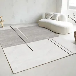 Carpets Modern Simple Bedroom Carpet Light Luxury High-end Coffee Table Nordic Living Room Home Carpe