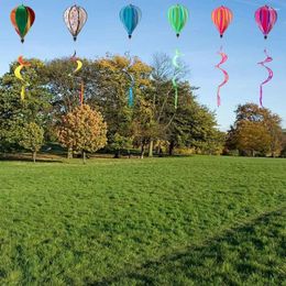 Garden Decorations Wind Turns Revolving Colourful Lawn Windmills Outdoor Whirlygig Toys Pinwheels Spinners Air Balloon