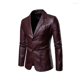Men's Jackets Genuine Leather Jacket Men Soft Lambskin Blazer Fashion Trends