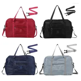 Storage Bags Duffle Bag Gym Sports Waterproof Shoulder Large Capacity Luggage Durable Portable For Business Trips