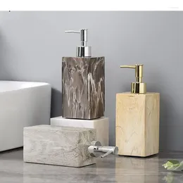 Liquid Soap Dispenser Light Luxury Resin Sanitizer Bottles Wristband Bathroom Shampoo Shower Gel Bottle Kitchen Accessories