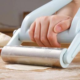 Baking Tools Foldable Rolling Pin Stianless Steel Dough Roller Docker Pastry Pizza Kitchen Gadget Drop