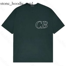 Cole Buxton High Quality Designer Men's T-shirt Summer Loose Cole Buxton T Shirt Men Women Luxury Trendy Classic Slogan Print Top Tee with Cole Tag 1634