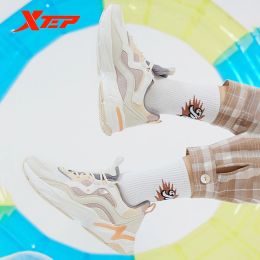 Boots Xtep 48° Women's Casual Shoes Fashion Mixed Colours Platform Sneaker Comfortable Breathable Female Sport Shoes 878318320021