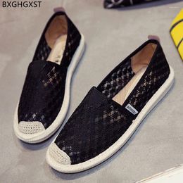 Casual Shoes Fisherman Loafers Women Slip On For Espadrilles Harajuku 2024 Fashion Zapatos De Mujer