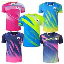 Sport TShirts Men Women Tennis Top Tee Girls Badminton Jerseys Children Table Clothing Fitness Grym Football Shirts 240321