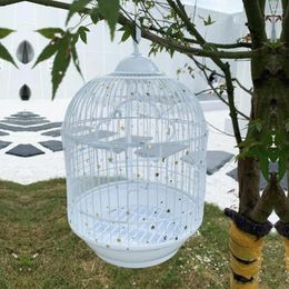 Other Bird Supplies Adjustable Cage Cover Soft Ventilated Mesh With Elastic Skirt Easy To Clean Parrot For Birds