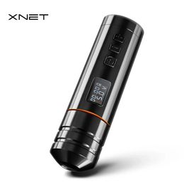 Xnet Blade Kablosuz Dövme Makinesi Kalem Kırmasız Motor LED Dijital Ekran Dövme Sanatçısı için Taşınabilir Değiştirilebilir Pil 240323