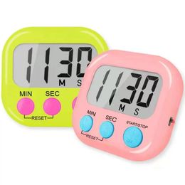 2024 Kitchen Timers Baking Big Digital Timer Reminder Learning Stopwatch Alarm Reminder Tool Game Timer For Cooking Sports Workout- for big digital timer reminder