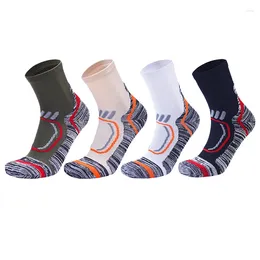 Men's Socks 4Pairs Warm Winter With Cushion Thermal Boot Crew For Outdoor Hiking Sports