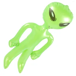 Disposable Cups Straws Inflatable Alien Plaything PVC Halloween Inflate Prop