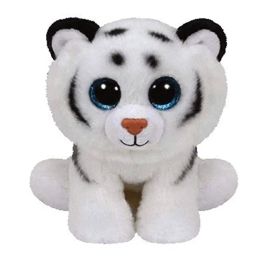 Ty Beanie Plush Stuffed Animals Doll Pink White Brown Tiger Doll Big Eyes Soft Puppet Fine Toy for Kids Birthday Gift Room Decor