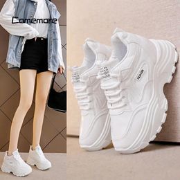 Casual Shoes Comemore Women 2024 Thick Bottom Comfortable Sneakers Running Shoe Footwear Round Toe Trainers