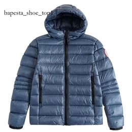 Canadas Goosejacket Mens Down Parkas inverno Bodywarmer cotone lussuoso giacche gonfie di alta qualità Crofton Coate con cappuccio con cappuccio a vento Coppie Assistenti 3181 Ona d'oca