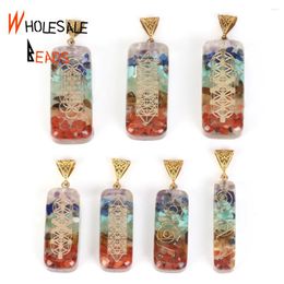 Pendant Necklaces 1pcs 57-67mm Color Natural Chip Stone Beads Long Column Charms Pendants Accessories For Jewelry Making Diy Handmade