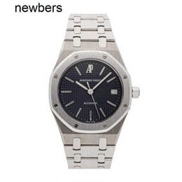 Top Men Aps Factory Audemar Pigue Watch Swiss Movement Abbey Royal Oak Automatic Watch 36mm Platinum Mens Watch Band Watch 14700BC. A