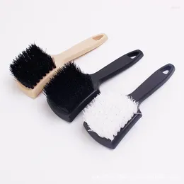 Car Wash Solutions Cleaning And Removing Stains Short Handle Tire Brush Washing Tool Wheel Hub Gap Garden Tools