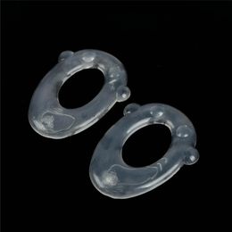 Transparent sports silicone pad transparent non-slip sports knee pads TPE silicone pad O-type silicone ring manufacturers