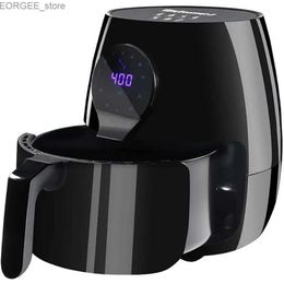 Air Fryers Digital 5.3Qt hot air fryer with 7 menu functions 1350W oil-free healthy cookware timer and temperature control Y240402