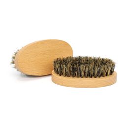 Beech beard brush bristle brush spot beard brush cross-border supply Men's Care brush