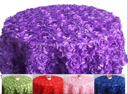 Table cloth Table Cover round for Banquet Wedding Party Decoration Tables Satin Fabric Table Clothing Wedding Tablecloth Home Text5247218
