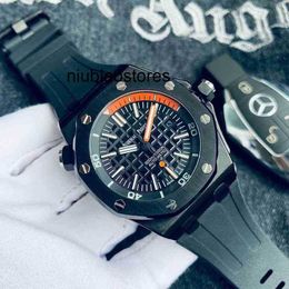 Mens Watch Sports Imported Mechanical Natural Rubber Strap Calendar Designer Waterproof Wristwatches Stainless steel High Quality Automatic Movement Z9HD