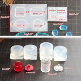 Non-stick 3D Mini Tray Candy Cans Silicone Mould for DIY Ornament Jewellery Plaster