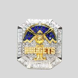 Luxury 2023 World Basketball Championship Ring Designer 14K Gold Champions Rings Star Diamond Sport Jewelrys For Mens Womens