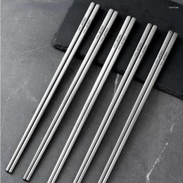 Chopsticks 23.5cm Pure Durable Household Dinnerware Titanium 1 99.6% Pair Portable