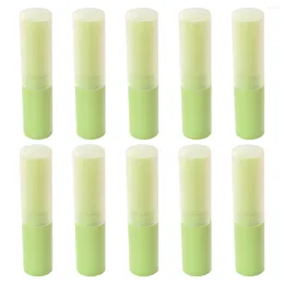 Storage Bottles 10 Pcs Jar Lip Gloss Tube Empty Plastic For Makeup Containers Lipgloss Tubes